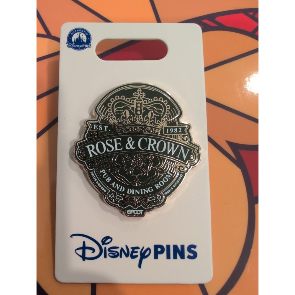 Rose And Crown Pub UK Pavilion Epcot World Showcase Disney Pin